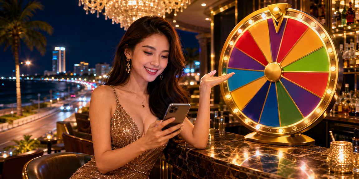 Sự kiện quay số may mắn tại Phan Thiết trong ứng dụng cp1